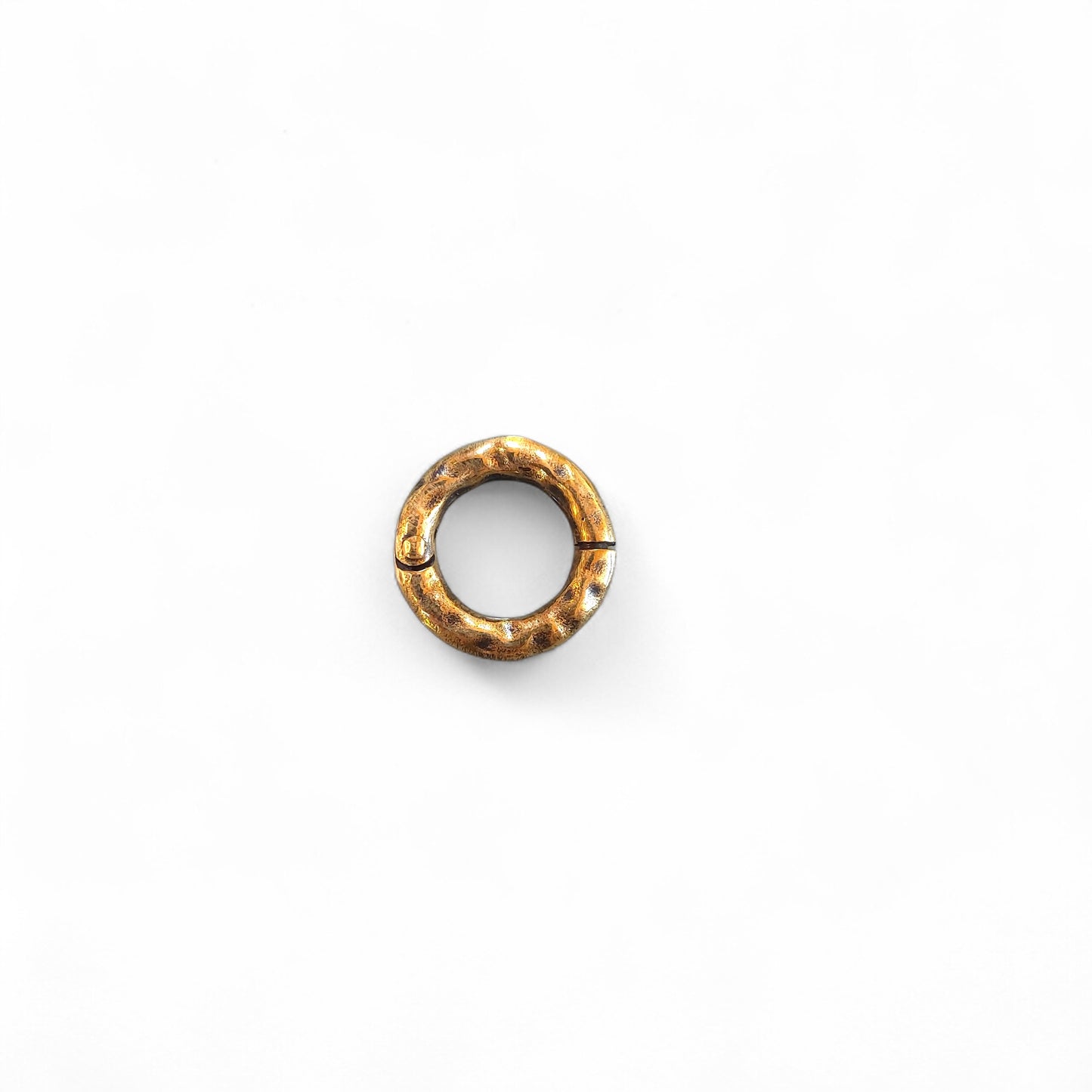RING HAMMERED 3MM GOLD