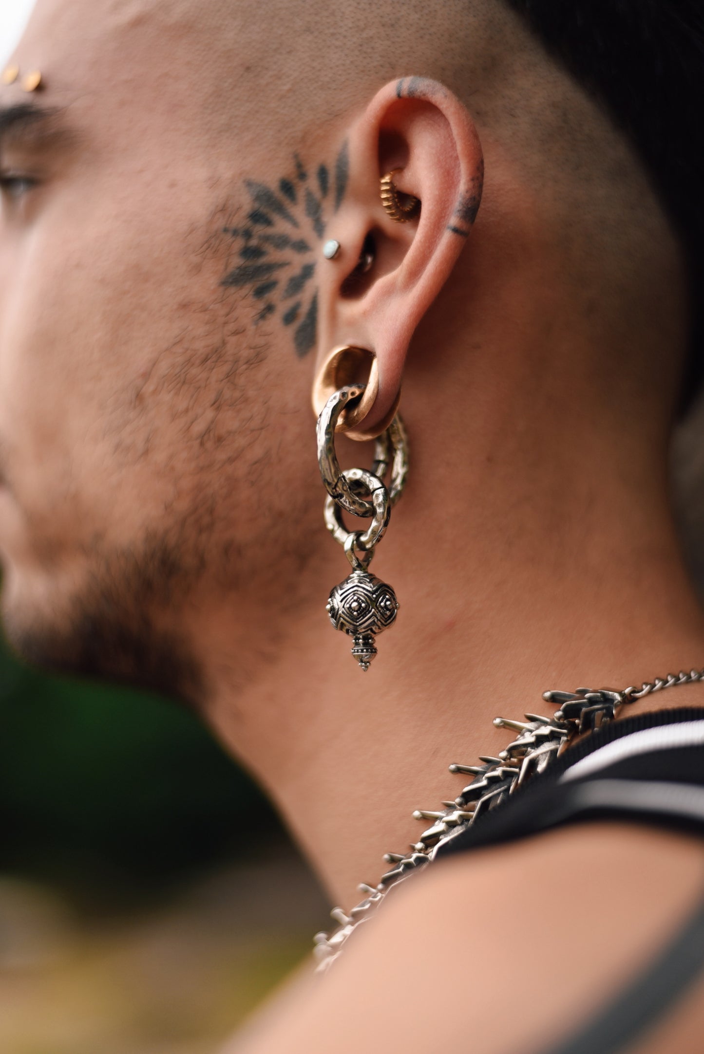 RING HAMMERED 3MM SILVER