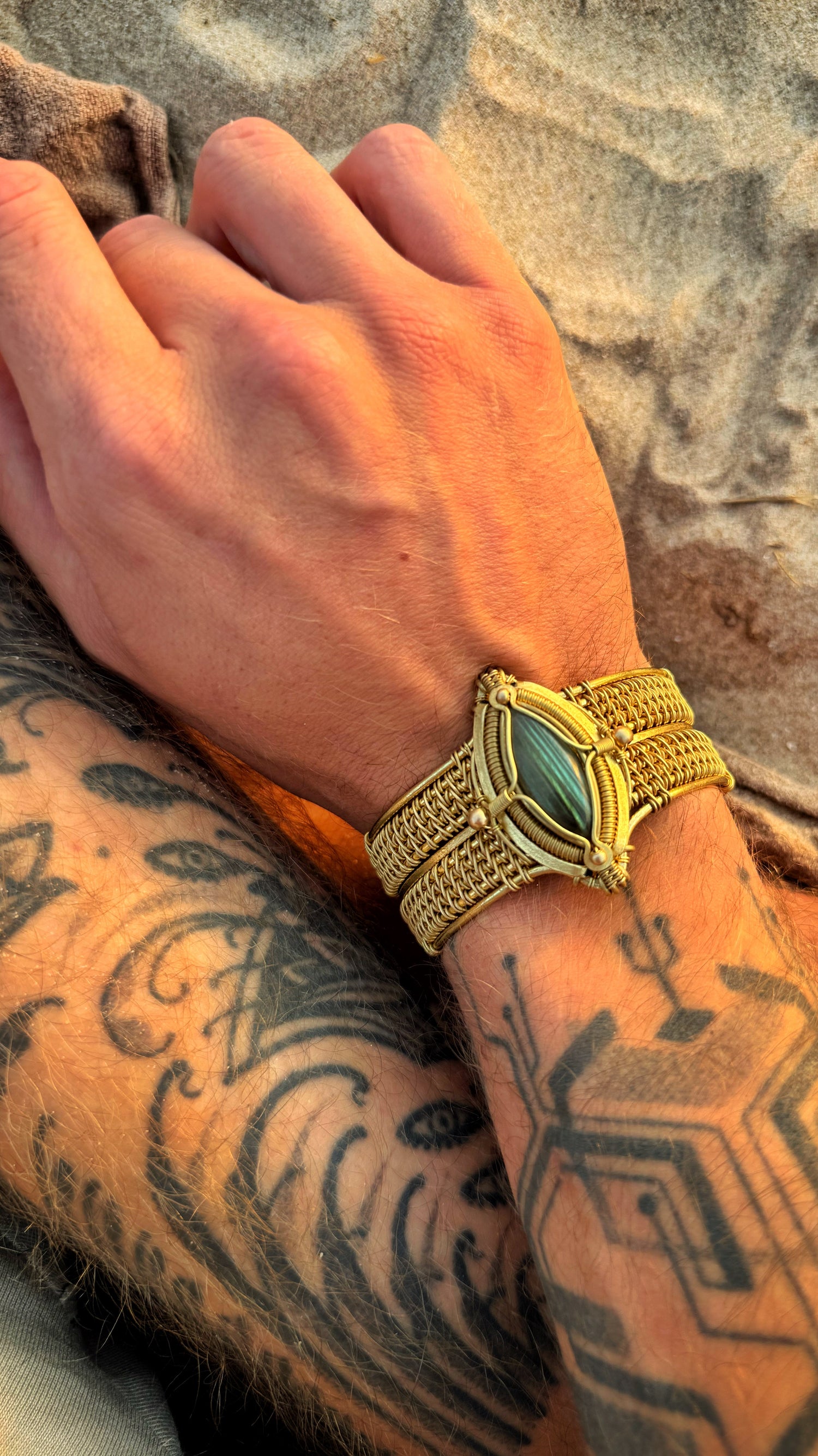 WIRE WRAPPED BRACELETS