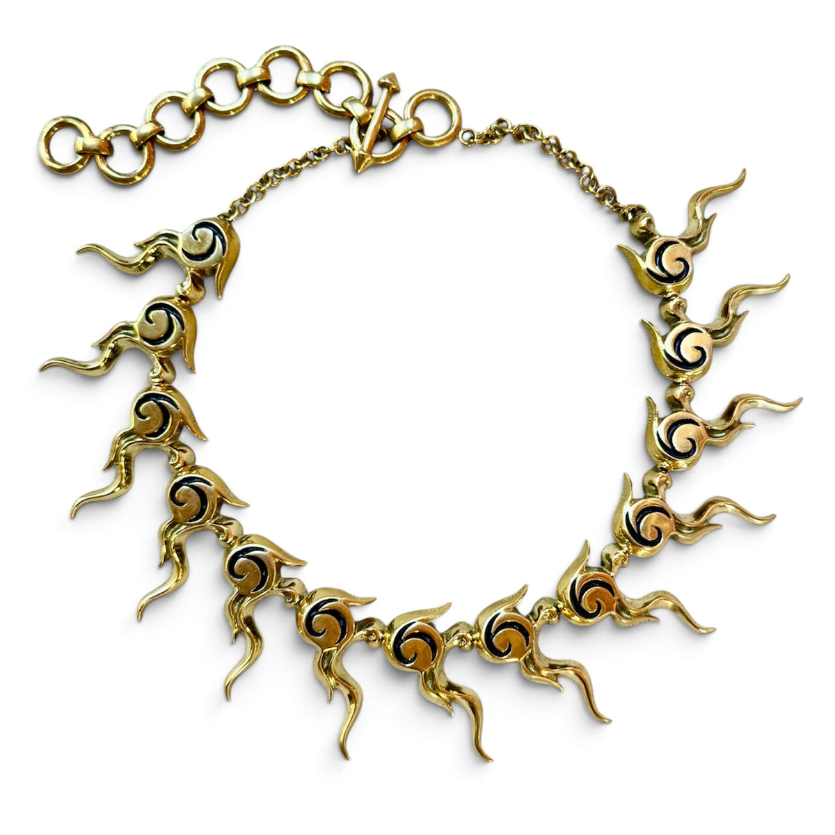 GUARDIAN SPINE NECKLACE GOLD