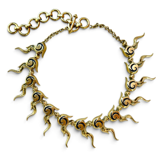 GUARDIAN SPINE NECKLACE GOLD